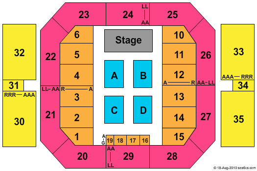 Hinkle Fieldhouse John Mellencamp Seating Chart